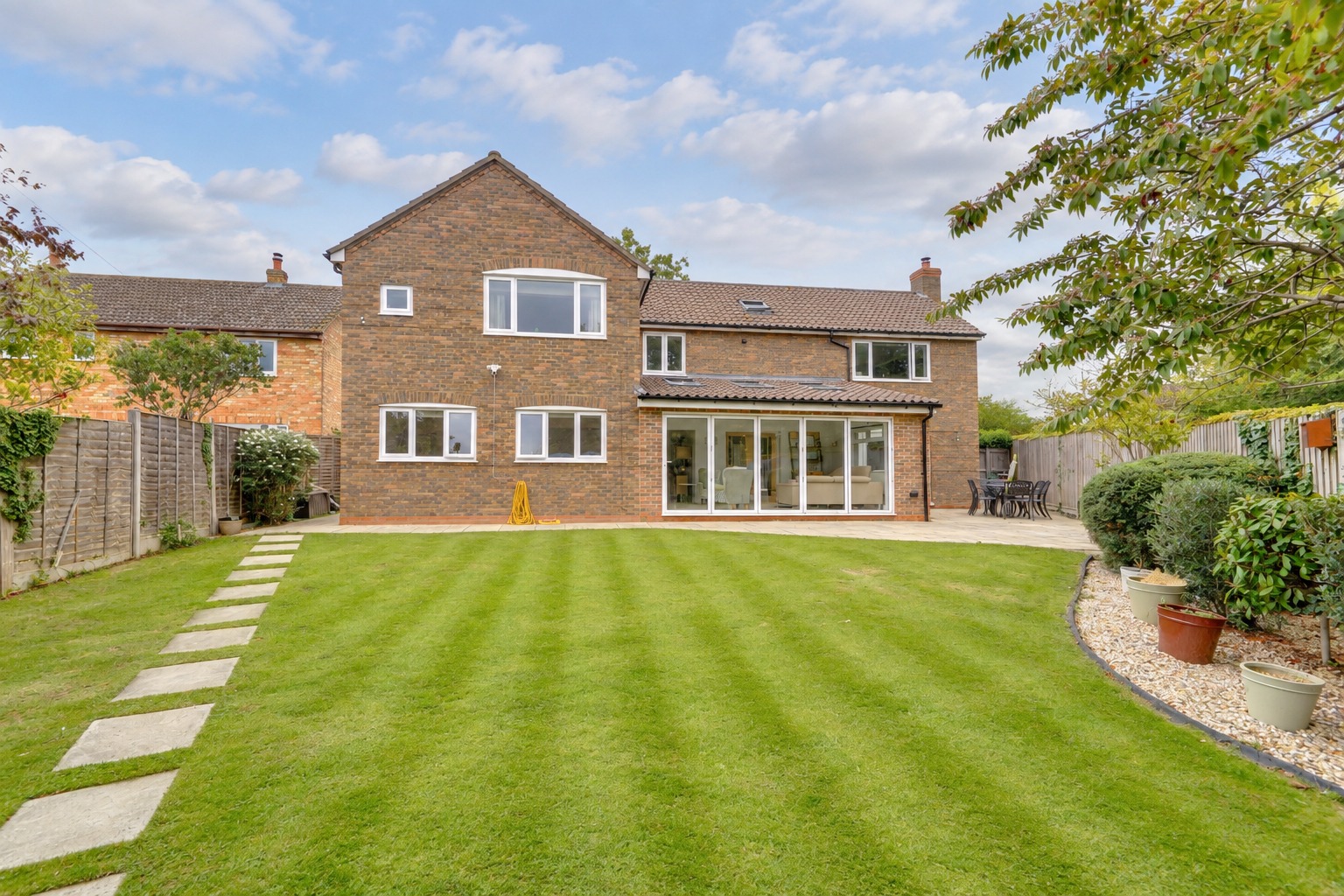 Substantial 4 bedroom detached family home with 5  reception rooms, 3 bathrooms & pool room.