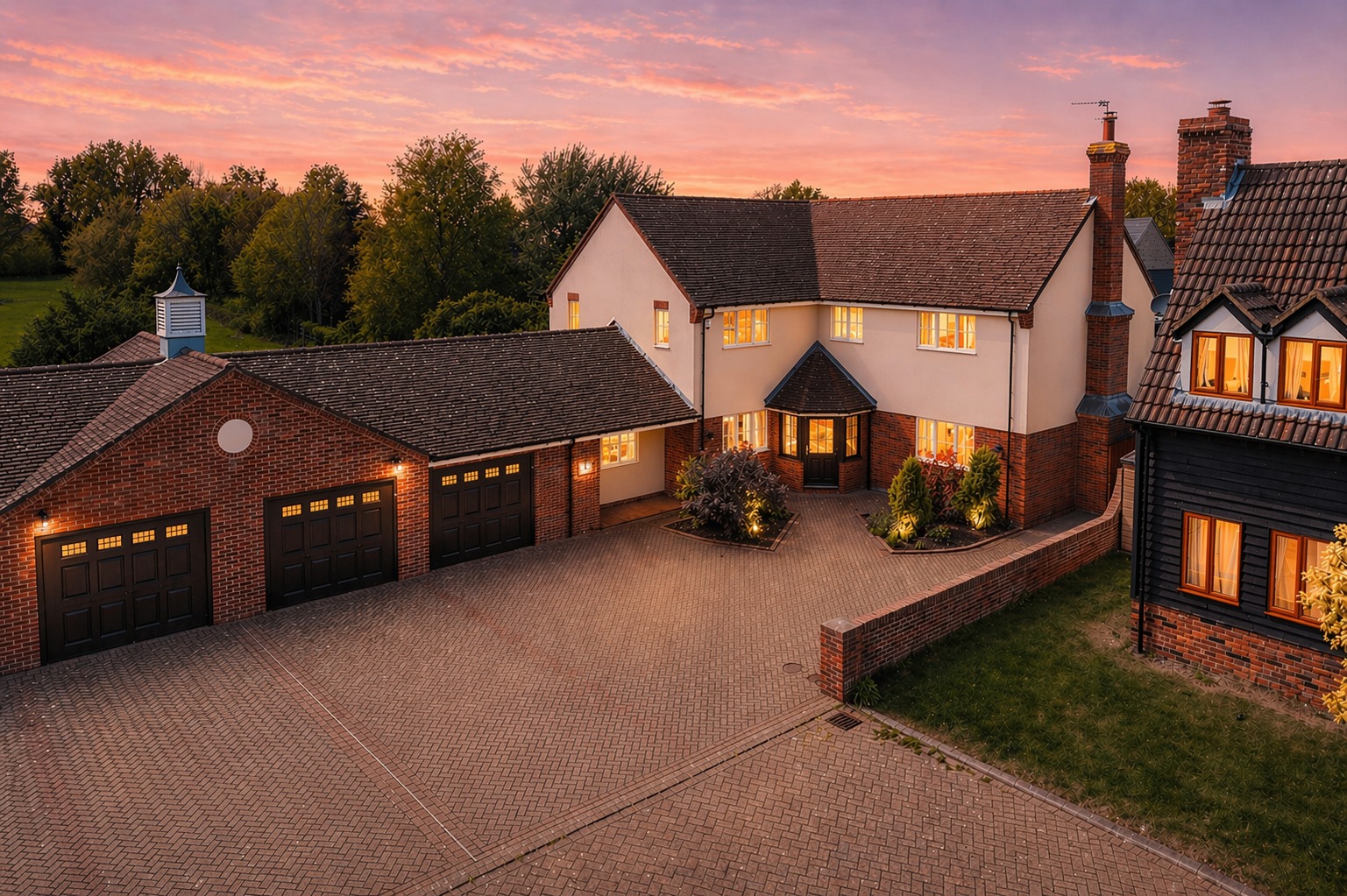 Stunning Rarely Available Four Bedroom Family Home In A Quiet Village Location