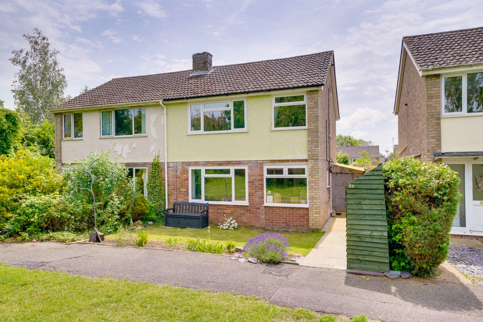 Beautifully Presented & extended Three bedroom semi detached home located fronting a green space.