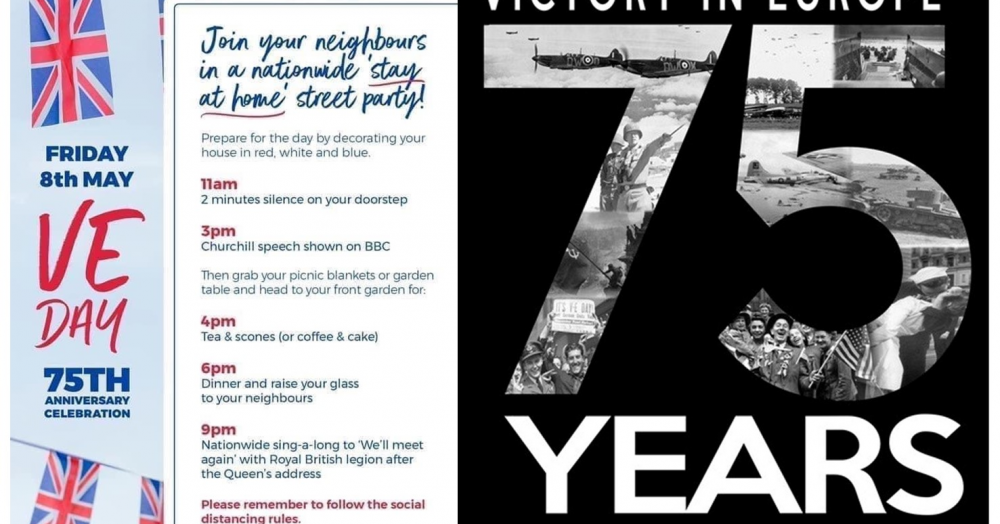 VE Day 75 Celebrations, here's some suggestions to celebrate #TheGuild