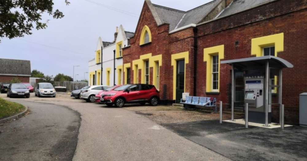 Work to double parking spaces at train station gets under way