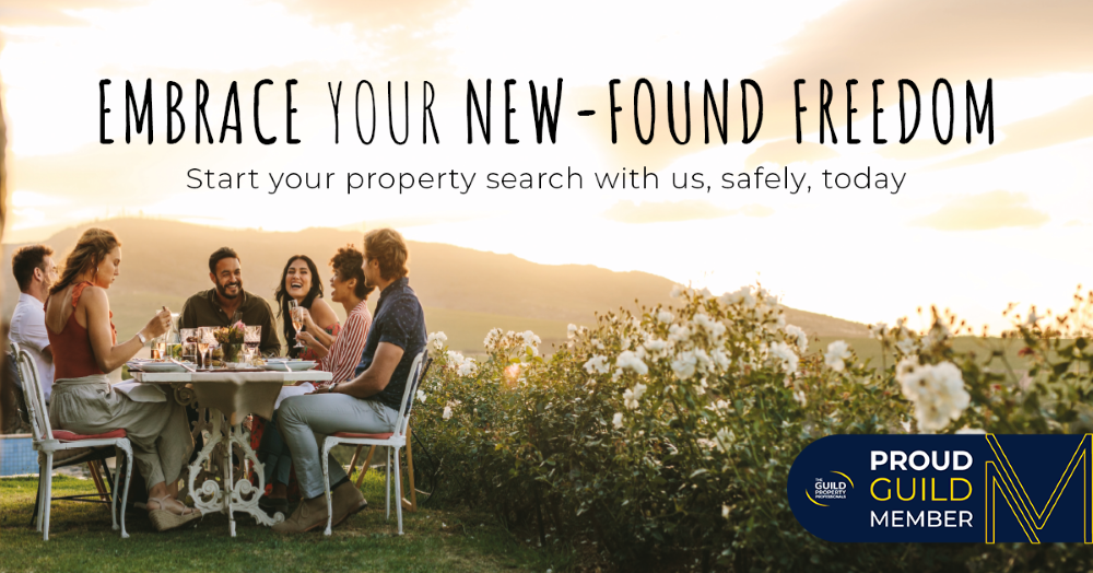 Embrace your new found freedom! Embrace your new found freedom!