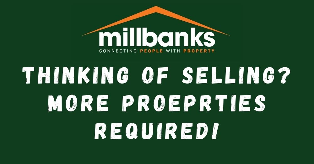 We are selling! We are selling!