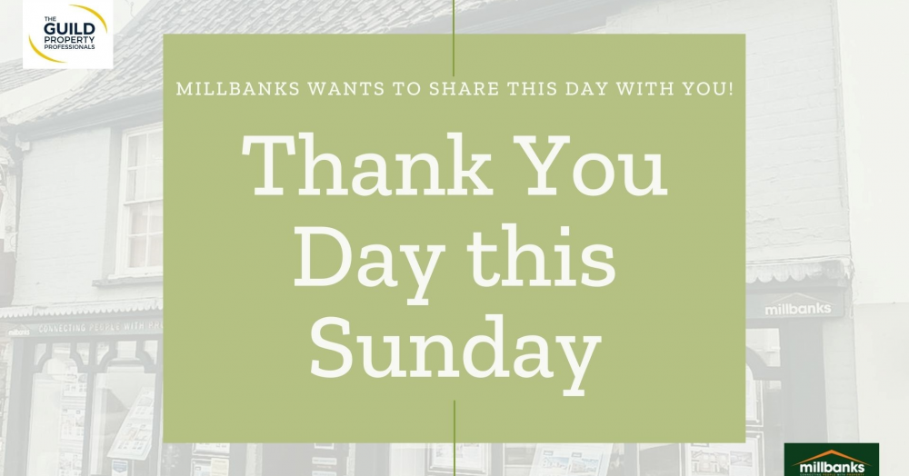 Millbanks would like to say THANK YOU!