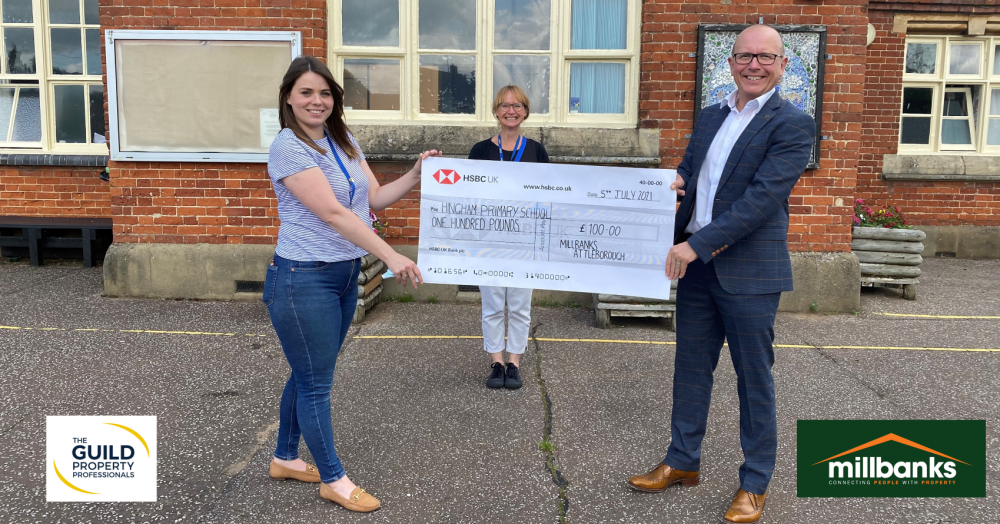 Our 3rd Millbanks Schools Book Donation Prize Presented to our June draw's Winning School Our 3rd Millbanks Schools Book Donation Prize Presented to our June draw's Winning School