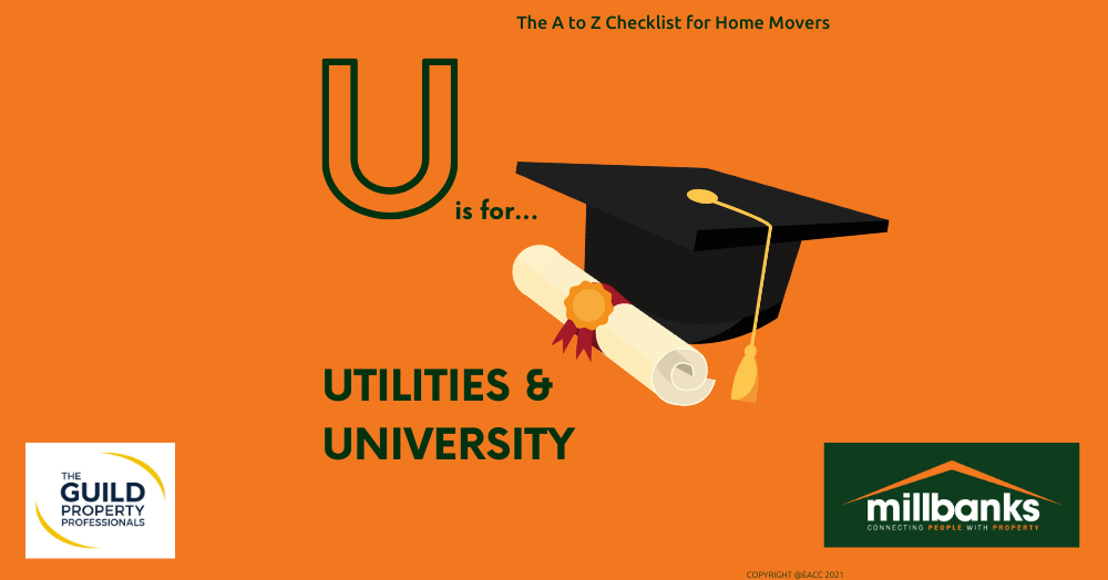 Our A to Z Change of address checklist for home movers today moves onto the letter U Our A to Z Change of address checklist for home movers today moves onto the letter U