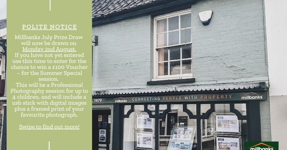 🔔🔔🔔POLITE NOTICE - Regarding Millbanks July prize draw.🔔🔔🔔
