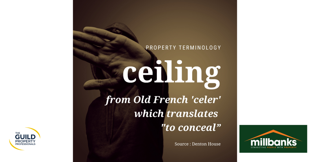 The humble ceiling, the horizontal surface that forms the upper boundary of a room.