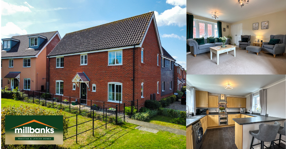 Superbly Presented 4-Bed Detached  Family House with Spacious Kitchen/Dining Room & Private Garden