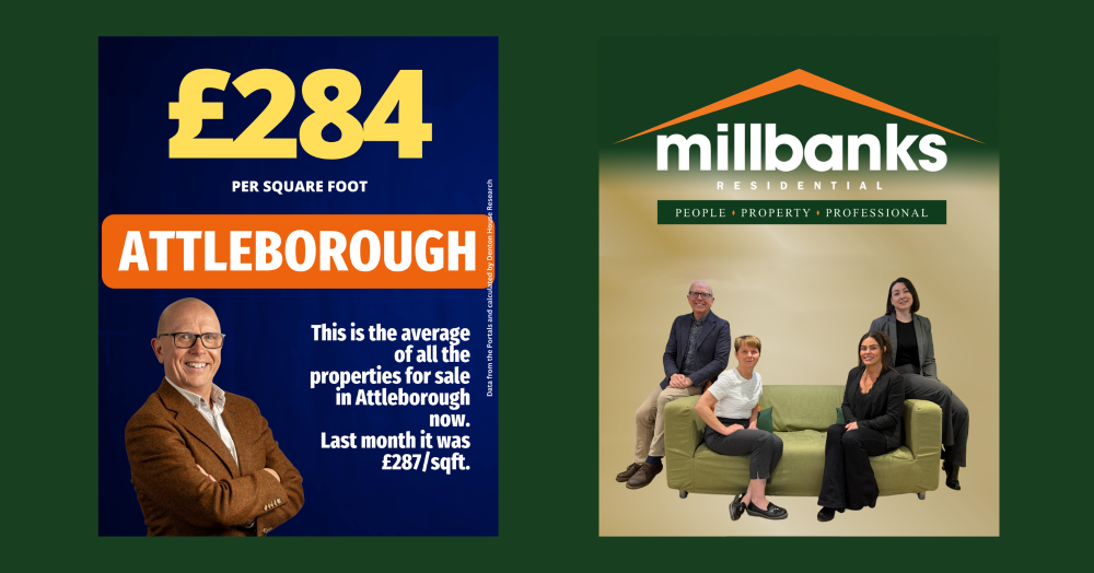 Pound Per Square Foot for Attleborough in April