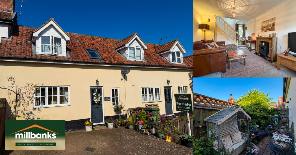 Charming 2-Bed Cottage Enjoying a Pleasant Mews Position with Car Parking and Enclosed Patio Garden.