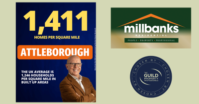 How densely built is Attleborough compared with the rest of Britain? How densely built is Attleborough compared with the rest of Britain?