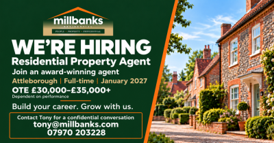 We're Hiring, and Require a Full-Time Residential Property Negotiator/Valuer