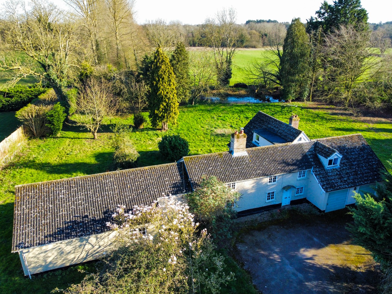 Modern Method of Auction: 2/3 Acre Plot (STMS) with Planning for 2 Detached Homes or Full Renovation