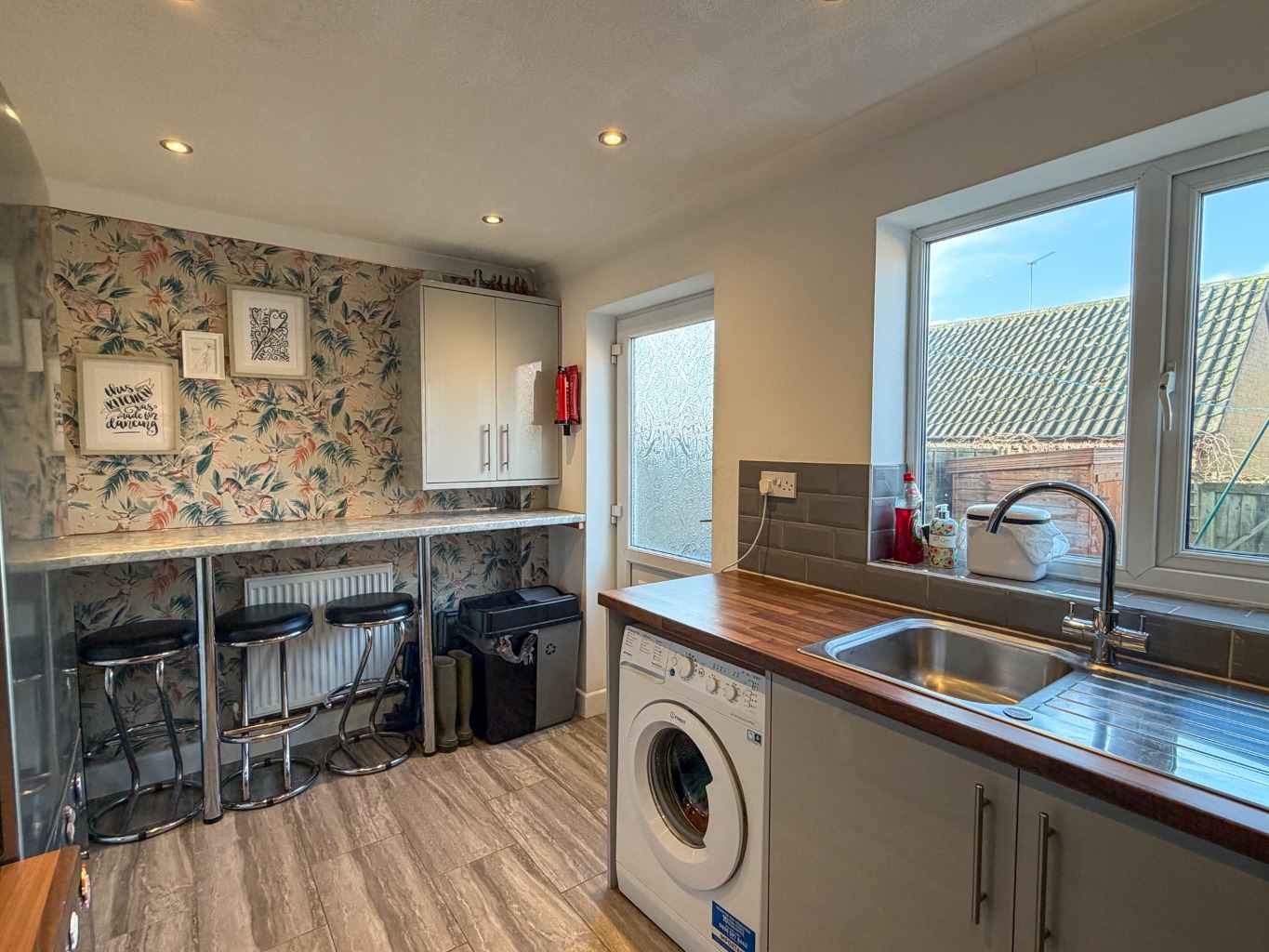 A Super 2-Bedroom Mid-Terrace House Enjoying an End of Cul-De-Sac Village Location with Car Parking. property fifth image
