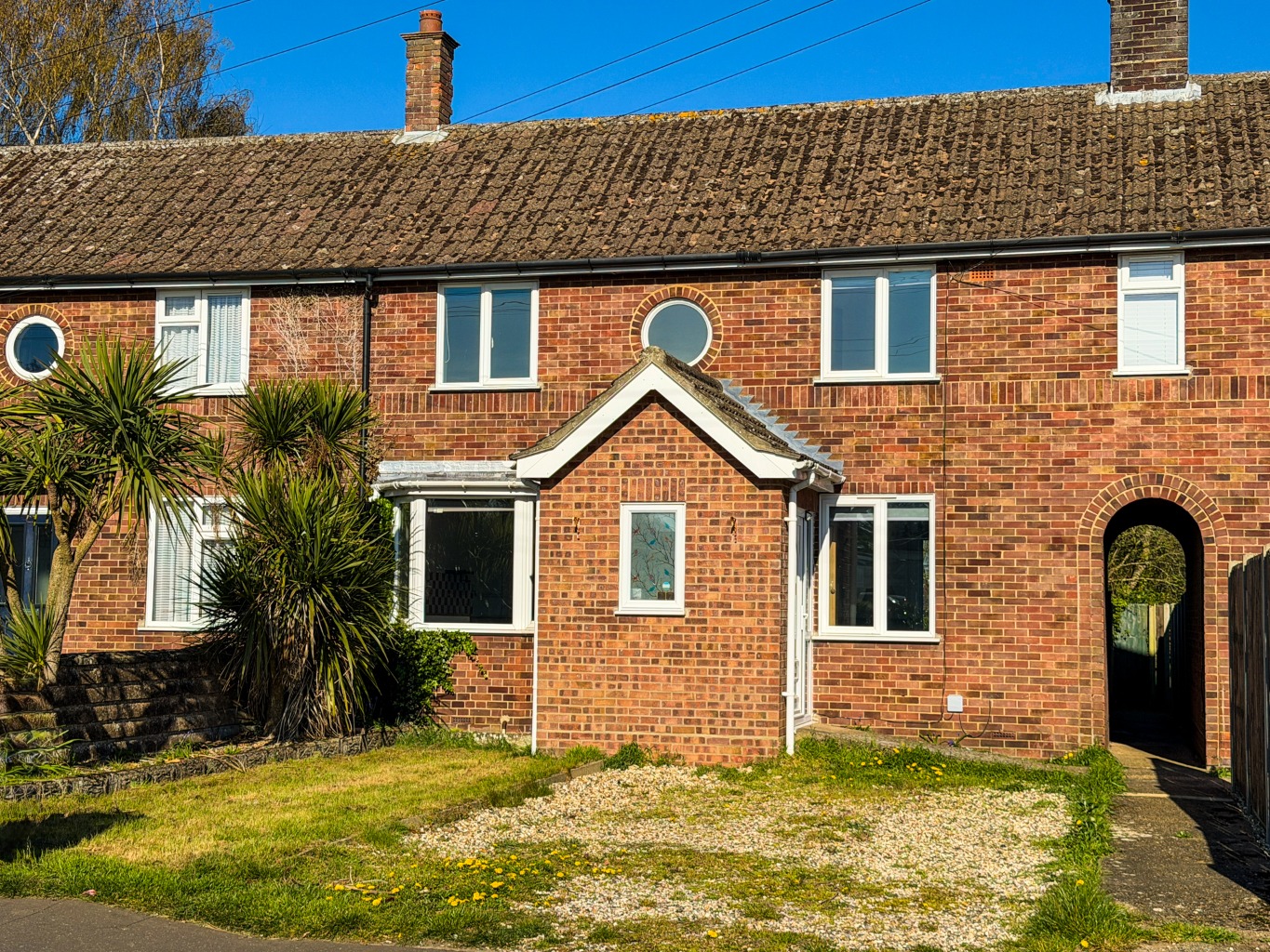An Established 4-Bedroom Terrace House with Off Road Car Parking & a Long Rear Garden