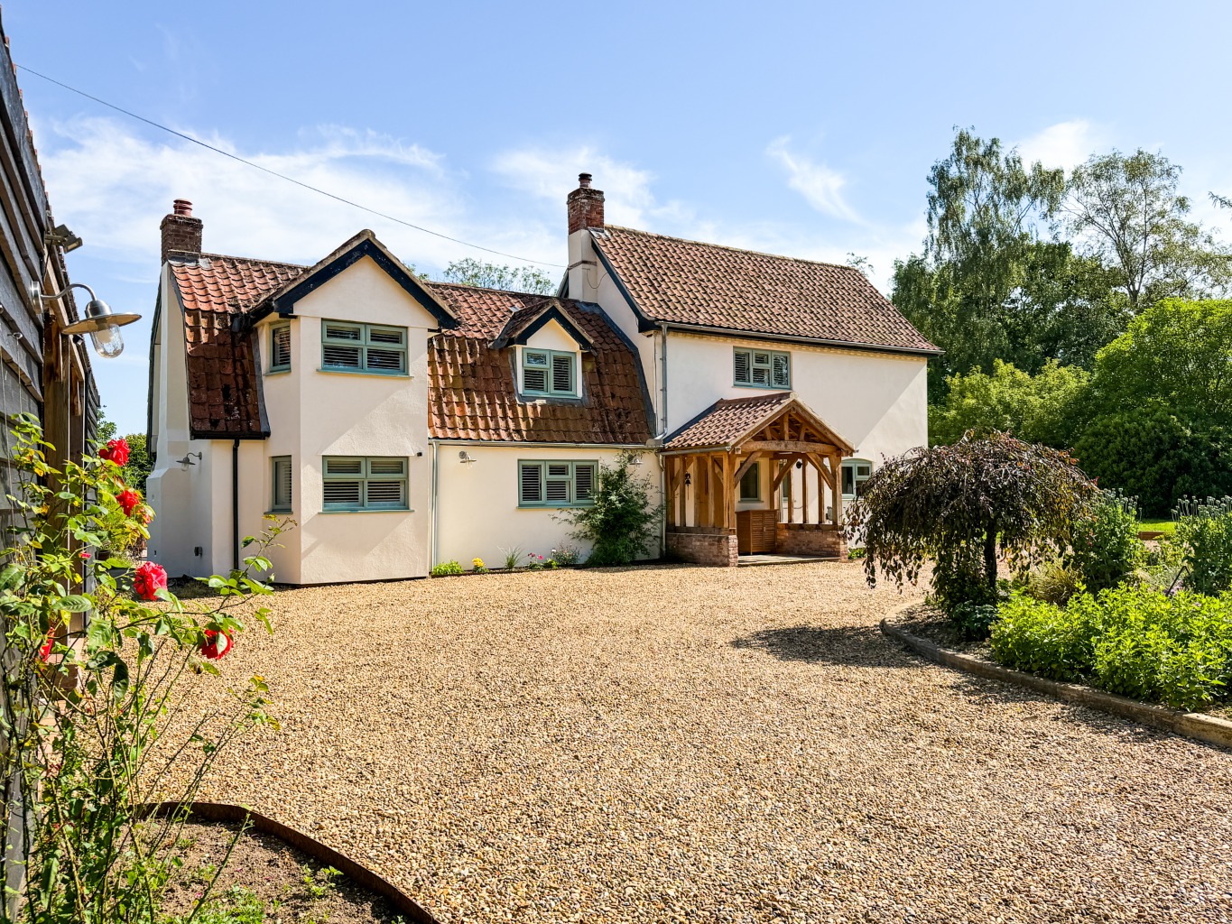 A Stunning Character Period Home on 1 Acre, Adjoining Farmland in the Popular Village of Morley.