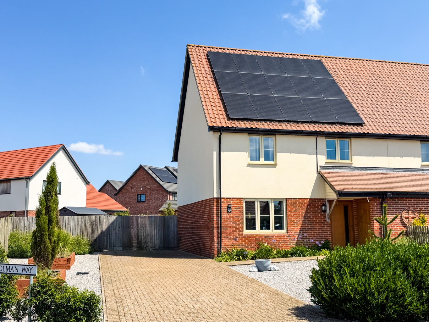 A Modern Three-Bedroom Semi-Detached House with an 80% Shared Ownership Leasehold Purchase